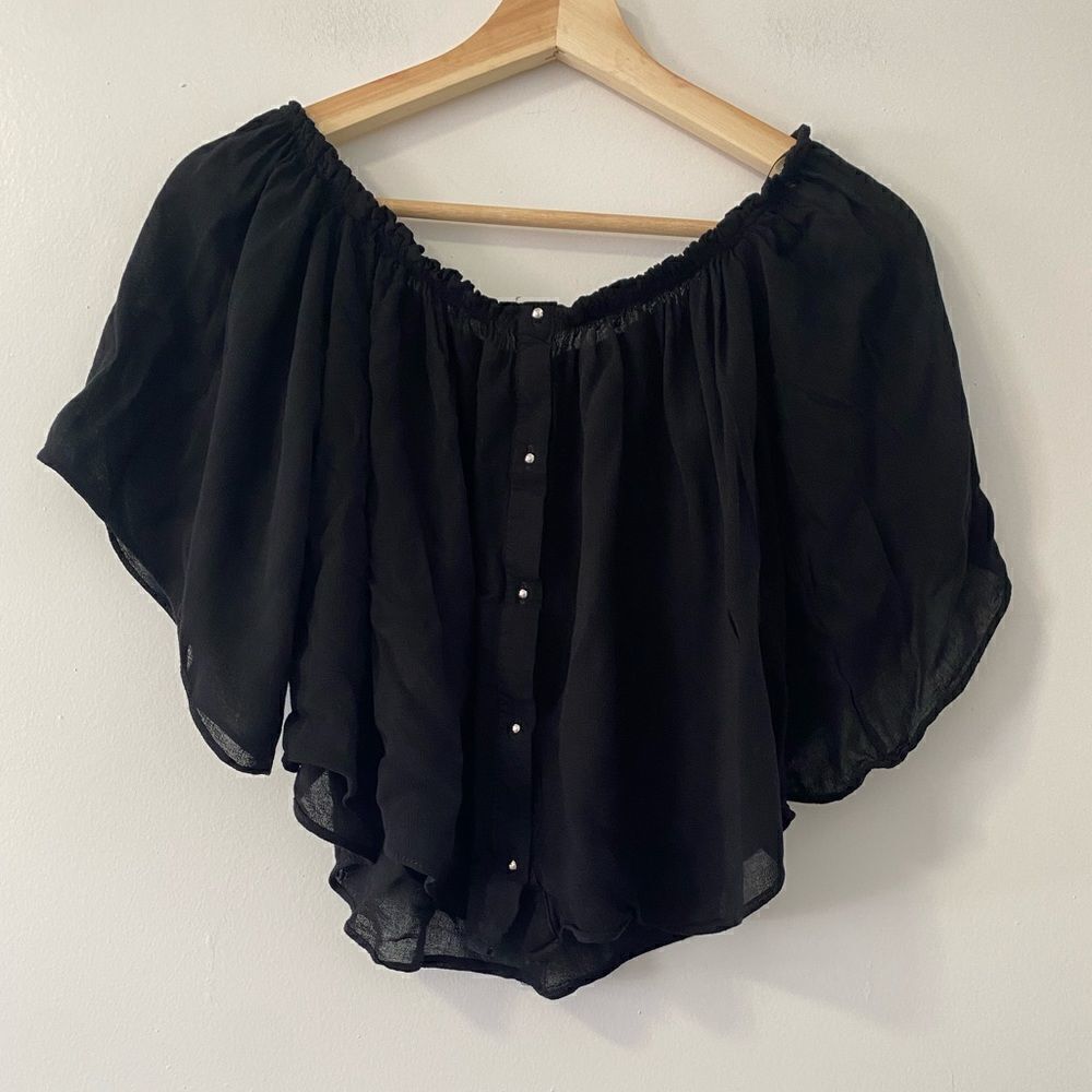 Zara off the shoulder top